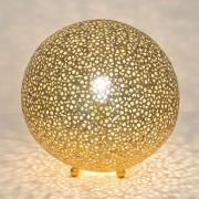 Lily Grande bordlampe, Ø 43 cm, guld
