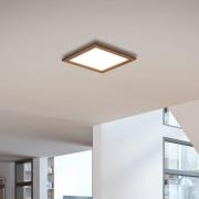 Quitani Aurinor LED-panel, valnød, 45 cm