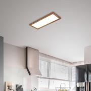 Quitani Aurinor LED-panel, valnød, 86 cm