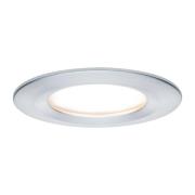 Paulmann LED-spot Nova Coin rund, dæmpbar, aluminium