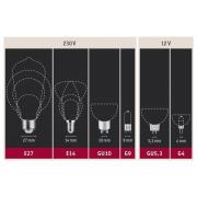 Paulmann LED-pære E27 filament grøn 1,1W