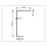 LED-gulvlampe MAULsirius, sort, CCT, dæmpbar, fod