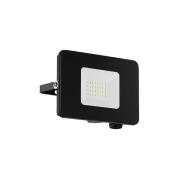 Faedo 3 udendørs LED-spot, sort, 20 W