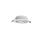 MEGATRON LED indbygningsspot Planex Powerlens, 4,8 W, hvid