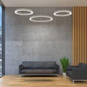 LED-pendel Cerchio DALI 940 154,4W op/ned Ø80cm