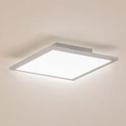 Lindby LED-panel Enhife, hvid, 29,5 x 29,5 cm, aluminium