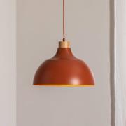Envostar pendel Kaitt, trædetalje, Ø 34 cm, teglrød