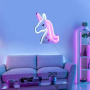 Neon Unicorn LED-væglampe, USB
