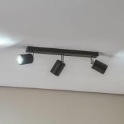 Jarek loftspot, antracit/krom, 3 lyskilder