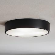 Cleo 400 loftlampe, sort, sensor, IP20, Ø 40 cm, metal