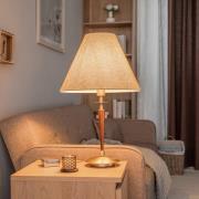 Bordlampe HML-9009-1EB med tekstilskærm