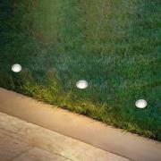 LED-indbygningsspot 3922034, IP65, 12 V, startsæt med 3, Ø 3,5 cm