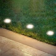 LED-indbygningsspot 3914032 IP67 12V 3xStartersæt 4,5cm Stål