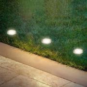 LED-indbygningsspot 3913032 IP67 12V 3x forlængelse 3cm rustfrit stål
