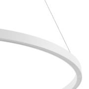 Molto Luce LED-hængelampe Perfora, hvid, Ø 90 cm, aluminium