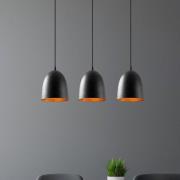 Hængelampe Tattoo 6173, sort, metal, 3 lyskilder, lineær