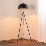 Gulvlampe Can-NT-113-1, sort metal treben, højde 170 cm