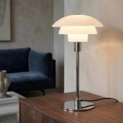 Dyberg Larsen bordlampe Morph, opal, højde 35 cm, glas
