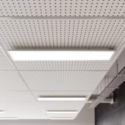 Arcchio LED-panel Lyndra, 120 cm, hvid, aluminium, dæmpbar, CCT