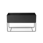 ferm LIVING Plant Box Large, sort, 77 x 34 x 45 cm, stål