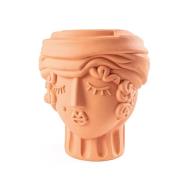 SELETTI Magna Graecia Women-vase, højde 33 cm, terracotta