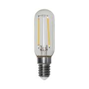 LED-pære T25, E14, klar, glødetråd, 1,8 W, 2.700 K