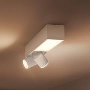 Philips Hue Centris LED-loftspot, hvid, 2 lyskilder, RGB CCT