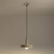 LEDS-C4 Keops 1-pendellampe, brun mat, Ø 28 cm, aluminium