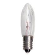 E10 1,8 W 24 V reservepære 3-pak kerteform
