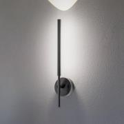 LED-væglampe Focus sort 46,5 cm metal 2 lyskilder justerbar