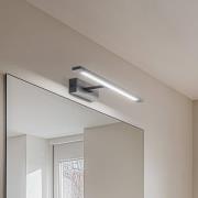 Gallery LED-væglampe, sort, metalbredde 41,5 cm IP44