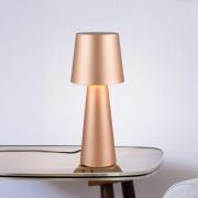 Nubian bordlampe, brun, højde 40 cm, metal, E27