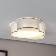 Cloud loftlampe, blå, 63 cm lang, tekstil, sky, E27