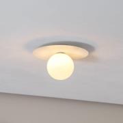 Pixie loftlampe, hvid, glas, Ø 25 cm, kugle, G9