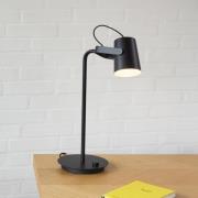 Hübsch Ardent bordlampe, sort, jern, E14, højde 54 cm