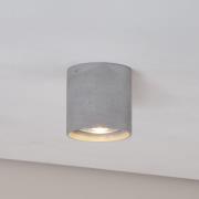 Ara loftslampe som en betoncylinder Ø 14cm