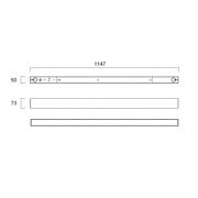 Sylvania LED-loftlampe Otao, prismatisk, DALI, 830/840