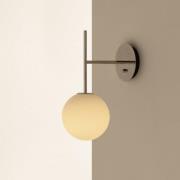 Audo TR Bulb Nedhængt væglampe, stik, stålgrå/hvid