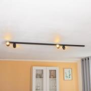Loftspot Mono VIII sort 8 lyskilder 2x150cm