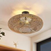 Lindby Melvios loftlampe af sisalsnor