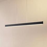 Lucande Smart LED-hængelampe Mylosh, sort, CCT, Tuya