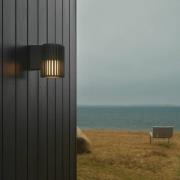 Udendørs væglampe Aludra Seaside, aluminium, antracit