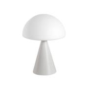 LED-bordlampe Blip, hvid, glas, CCT, touchdimmer