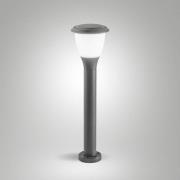 Vejlampe Thiago, 60 cm, mørkegrå, metal, E27, IP65