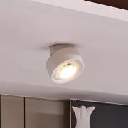Arcchio LED-loftlampe Rotari, 1 lyskilde, hvid, bevægelig