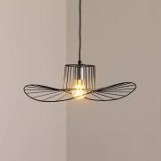 Hængelampe Tel, sort, Ø 50 cm, metal