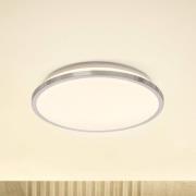 OSRAM LED-loftlampe BATHROOM, krom, Ø 30 cm, IP44, CCT