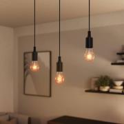 OSRAM Hængelampe VINTAGE 1906 BELL sort plast Ø 9 cm