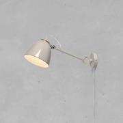 Væglampe Tilt, greige, udhæng 47 cm, metal