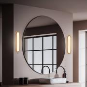 LED-væglampe til badeværelset Pil, træfarvet, bredde 35 cm, plast